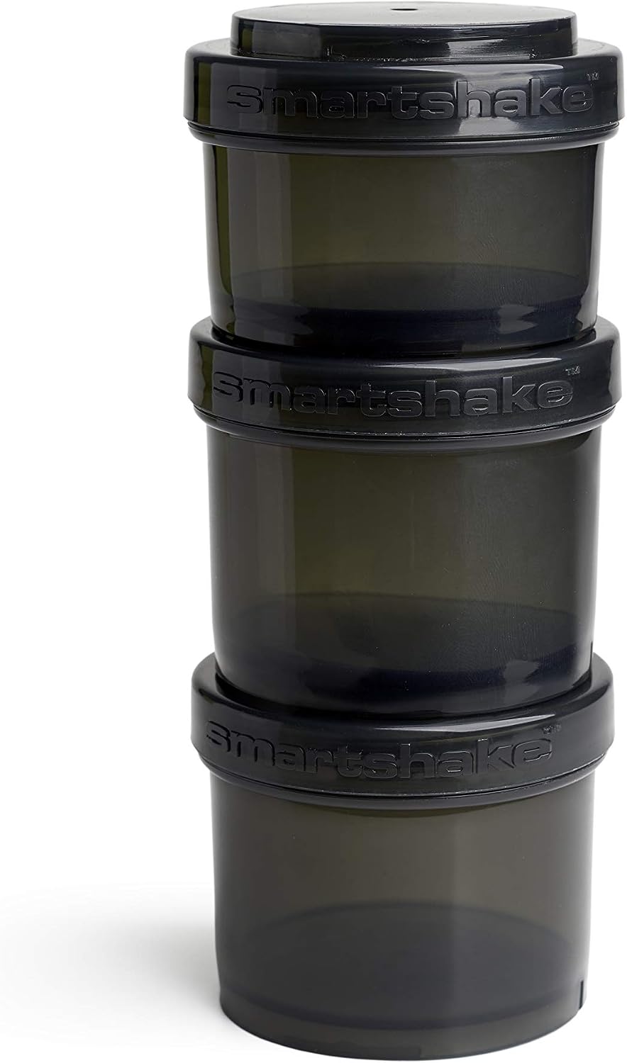 SmartShake Revive Storage, Black - 550 ml, 3 Count (Pack of 1)