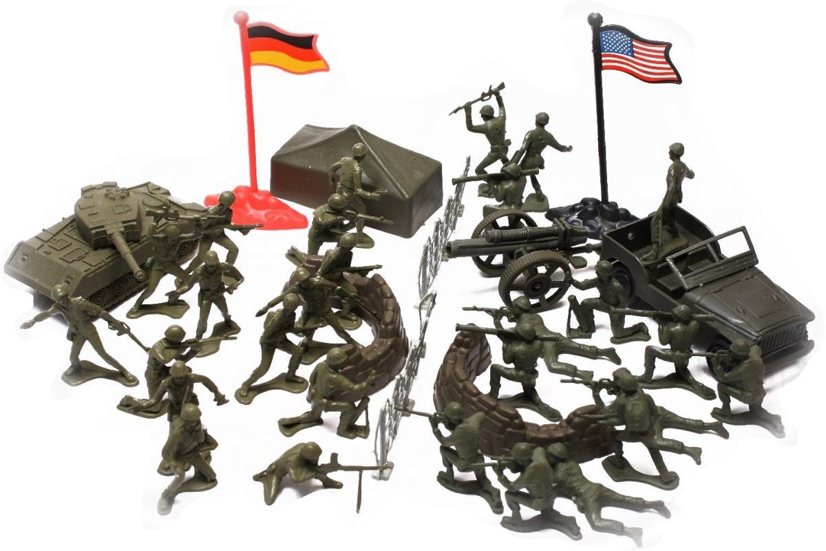 Buy World War II Toy Soldiers Childrens Military Play Set Online at Low