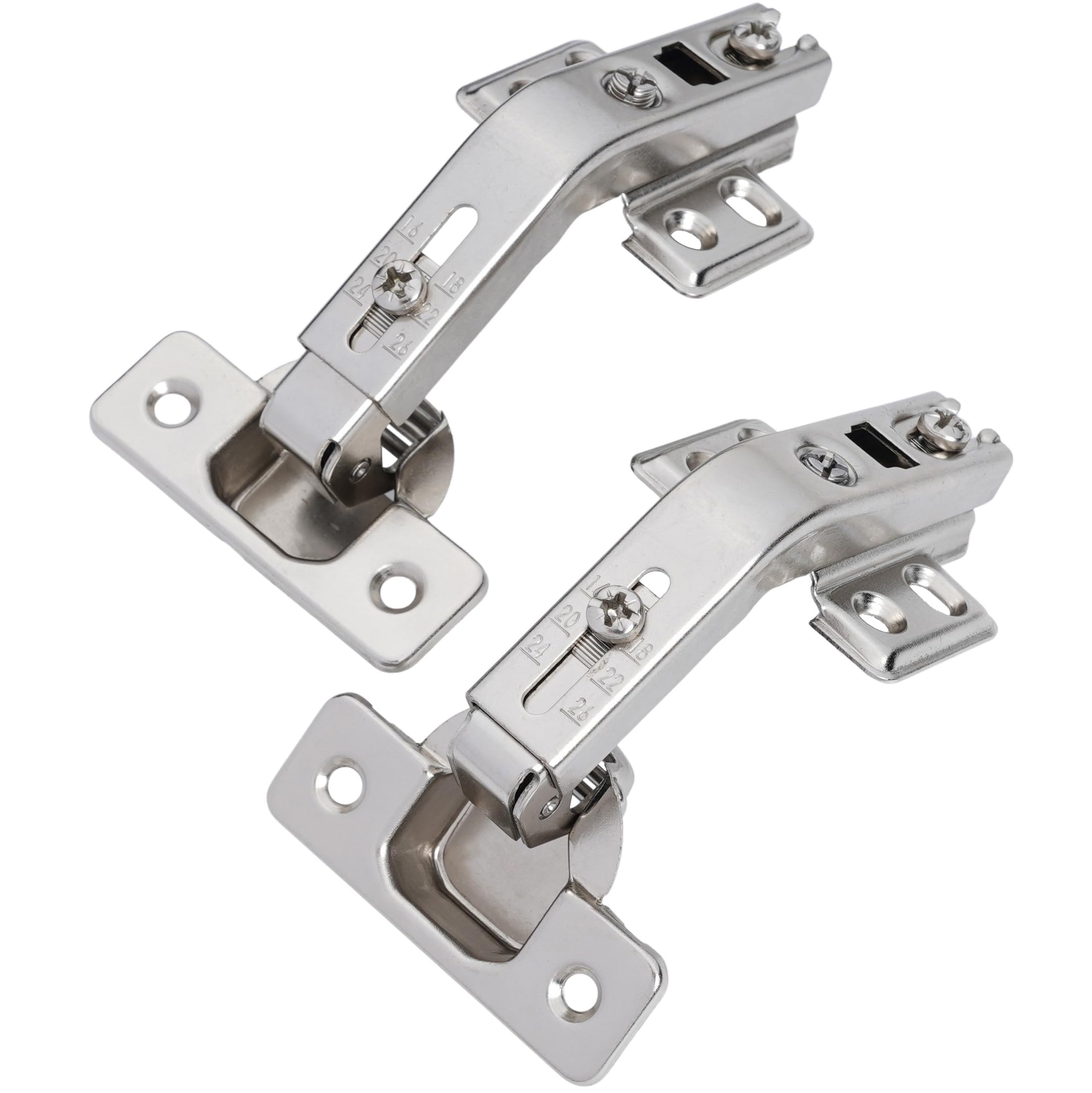 DecoBasics - Lasy Susan - Pie-Corner Cabinet Corner Cabinet Door Hinge Hinges Kit (135 Degree - 1 Pair (2 Hinges))