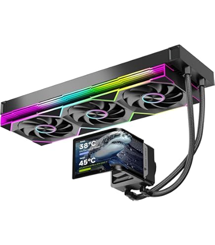 Amazon.com: LIANLI LL-HS-LCD-360-N-BK Simple Water Cooling Kit
