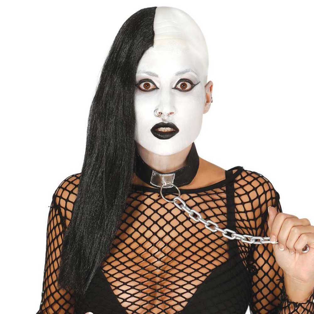 GUIRCA Fiestas GUI4971 Long Black Half Wig