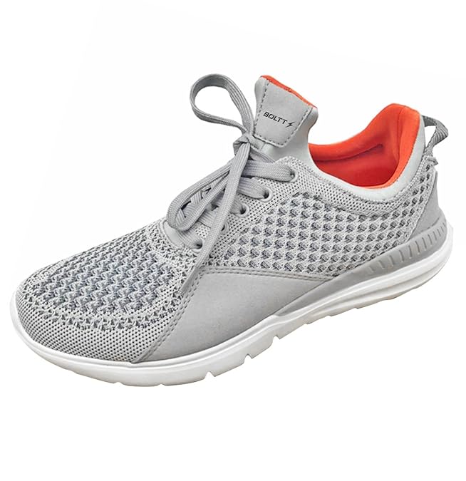 Buy Boltt Men's Smart Grey Running Shoes 8 UK (42 EU) (BSSIII0011) at