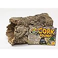 DBDPet All Natural Virgin Medium Cork Round or Half-Round for Reptiles - Includes Pro-Tip Guide - Create a Forest in Your Terrarium