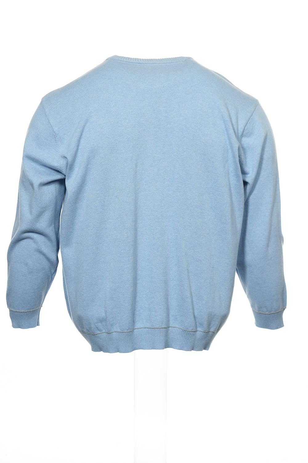 baby blue crew neck sweater