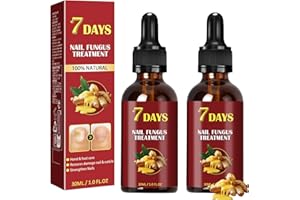 ZEWLSIB 2PCS Ginger Nail Treatment – Nail Growth Serum & Cuticle Care Oil, 7-Day Nail Repair & Strengthener, Nourishing Nail Nutrient Oil for Healthier, Stronger Nails 2 Fl Oz (Pack of 2)