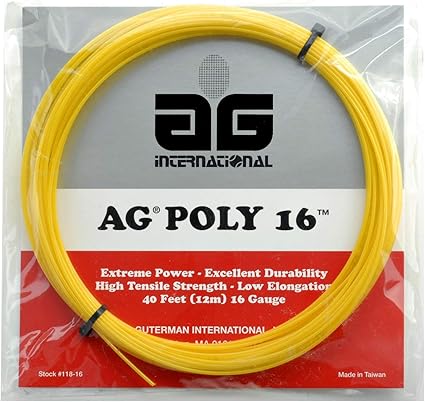 polyester tennis string