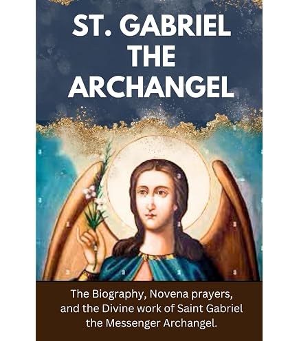 Archangel Gabriel Prayer Cards St. Saint Gabriel + Prayer Laminated ...