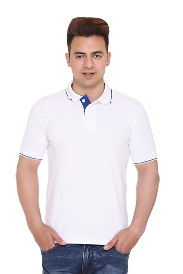 white polo blue jeans