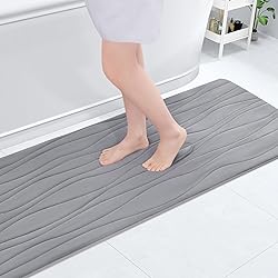 Buganda Memory Foam Bathroom Rug Mat 59x17, Extra
