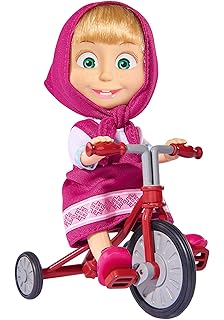 masha and the bear 12 inch giggle and play masha doll