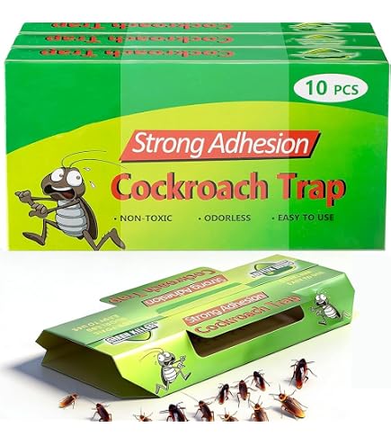 Cockroach Killer with No Chemicals, Roach Trap, Safe and Effective