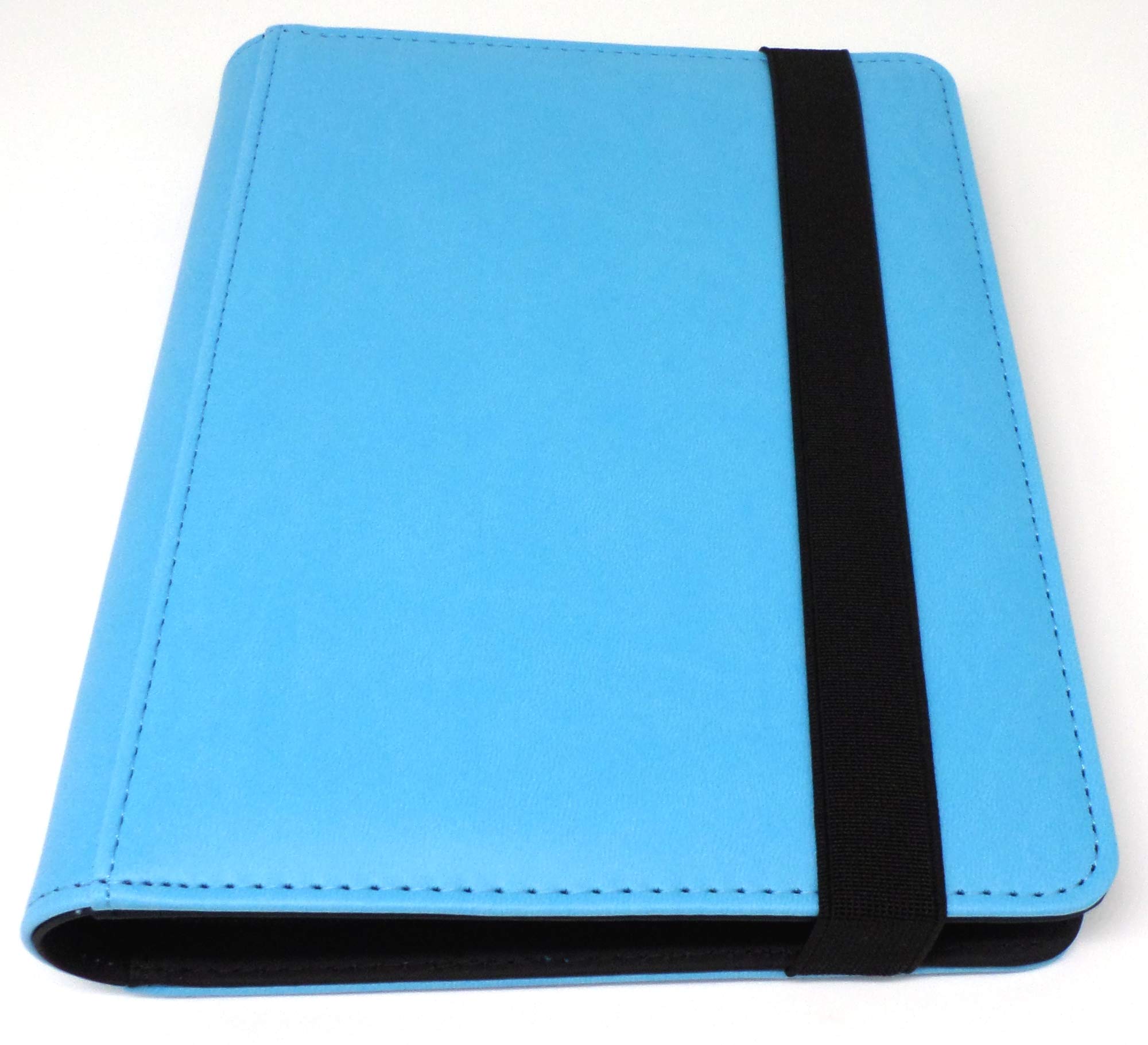 docsmagic.de Pro-Player Premium 4/8-Pocket Album Light Blue - 160 Card Binder - MTG - PKM - YGO