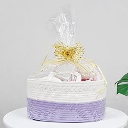 ABenkle Diaper Caddy Organizer, Boho Rustic Cotton