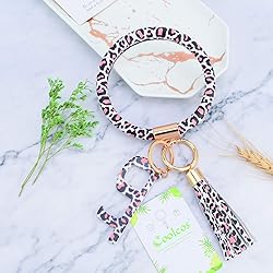 Coolcos Large Circle Bangle Keychain Touchless Door