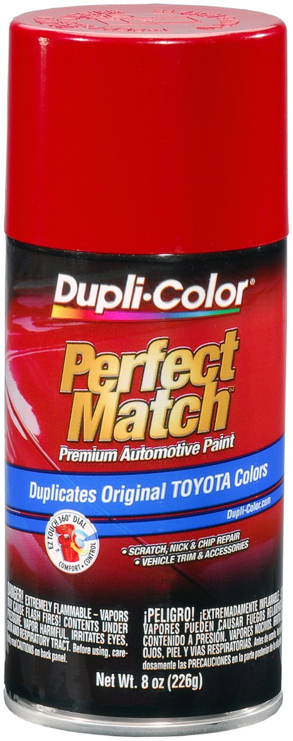 Amazon.com: Dupli-Color BTY1560 Super Red II Toyota Exact-Match ...