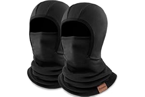 DYMEX Kids Balaclava Ski Mask Winter Face Mask for Boys Girls Windproof Neck Warmer Gaiter Fleece Hood Face Cover for Cold Weather