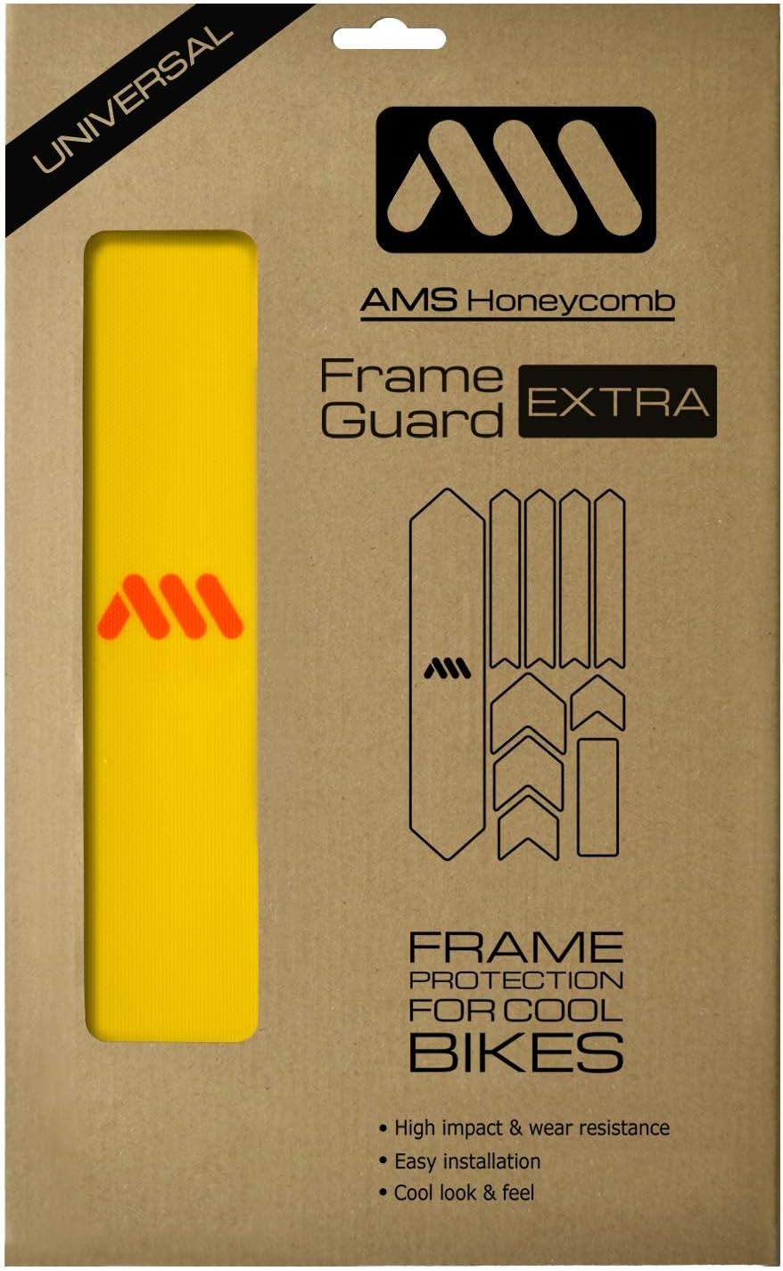 All Mountain Style AMS High Impact Frame Guard Extra – Protects your bike from scratches and dings