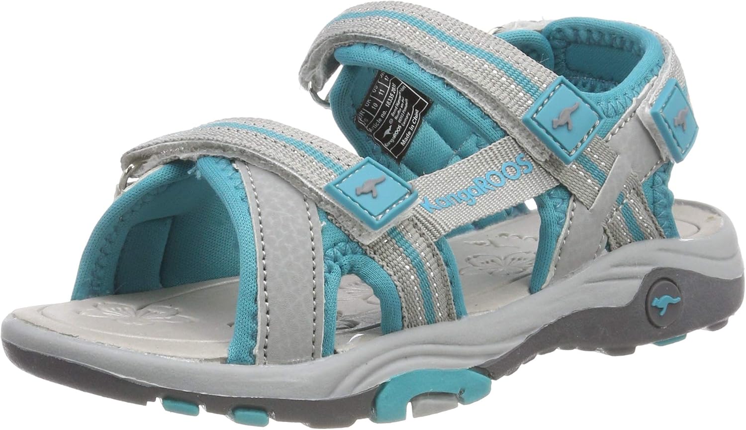 KangaROOS K-Trek Way Sandale Für Kinder - Schnelltrocknend Mit Zehenschutz (Unisex)