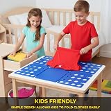 SHATCHI Magic Fast Speed Clothes Folding Board Blue 31x23.5 cm view 5