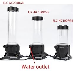 PC Reservoir/Pump Combo,RGB Lighting with LCD