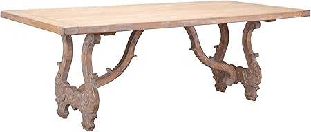 Amazon Com Sarreid 30530 Baroque Dining Table Tables