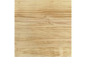 Jahof ahof Square Table Top 32 x 32 inch, Solid Wood Tabletop for Kitchen and Dining Table, One-Piece Desktop for DIY Desk, Wooden Countertop for Home and Office (80 x 80 cm, Natural)