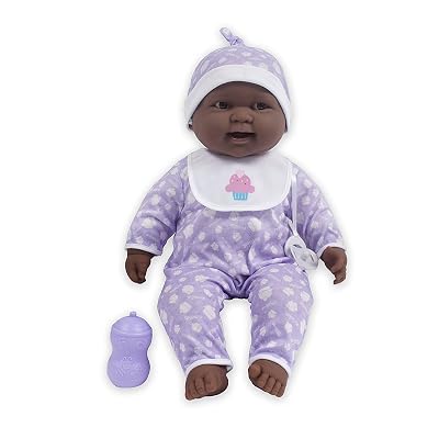 JC Toys &lsquo;Lots to Cuddle Babies&rsquo; 20-Inch Soft Body Baby Doll and Accessories Designed by Berenguer