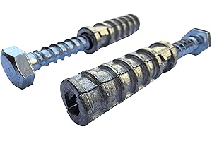 SANTIE 1/4 in. x 1 in. Zinc-Alloy Short Lag Shield Anchor with 1-1/4 in Lag Bolts (20-Piece)