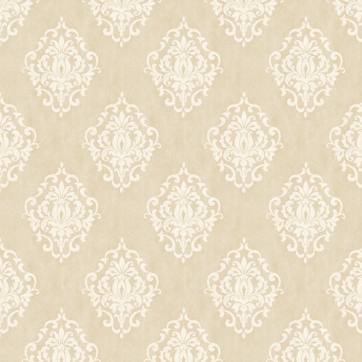 MyTinyWorld Pack of 5 Dolls House Beige Floral Diamond Wallpaper Sheets