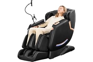 CASINTA 4D Massage Chairs Full Body - 53.5 Extend Sl Track Shiatsu Massage Chair - Zero Gravity Massage Chair,11 Massage Techniques,Core Heating & 22 Airbag, Smart Foot Rollers,Ai Voice, Yoga Mode