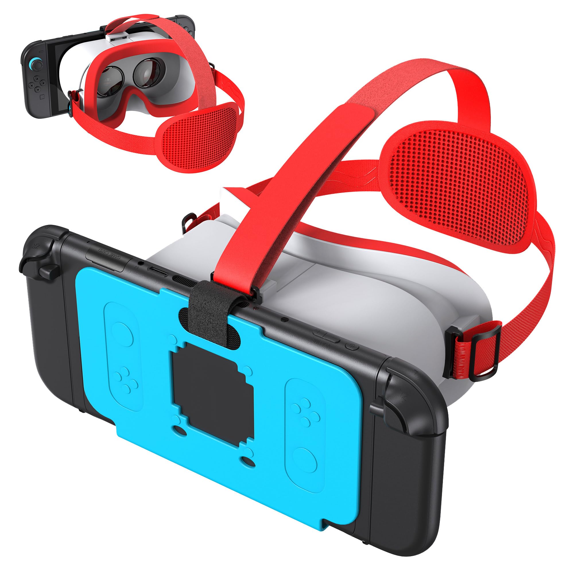 Tupoyi VR Headset for Nintendo Switch 2 (2025), Switch 2 Virtual Reality VR Glasses with Adjustable HD Lenses and Comfortable Head Strap, Labo Kit, 3D Goggles