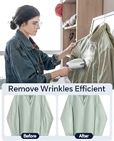 BEAUTURAL Clothes Steamer Portable Handheld Garment Wrinkles Remover 1200W view 4