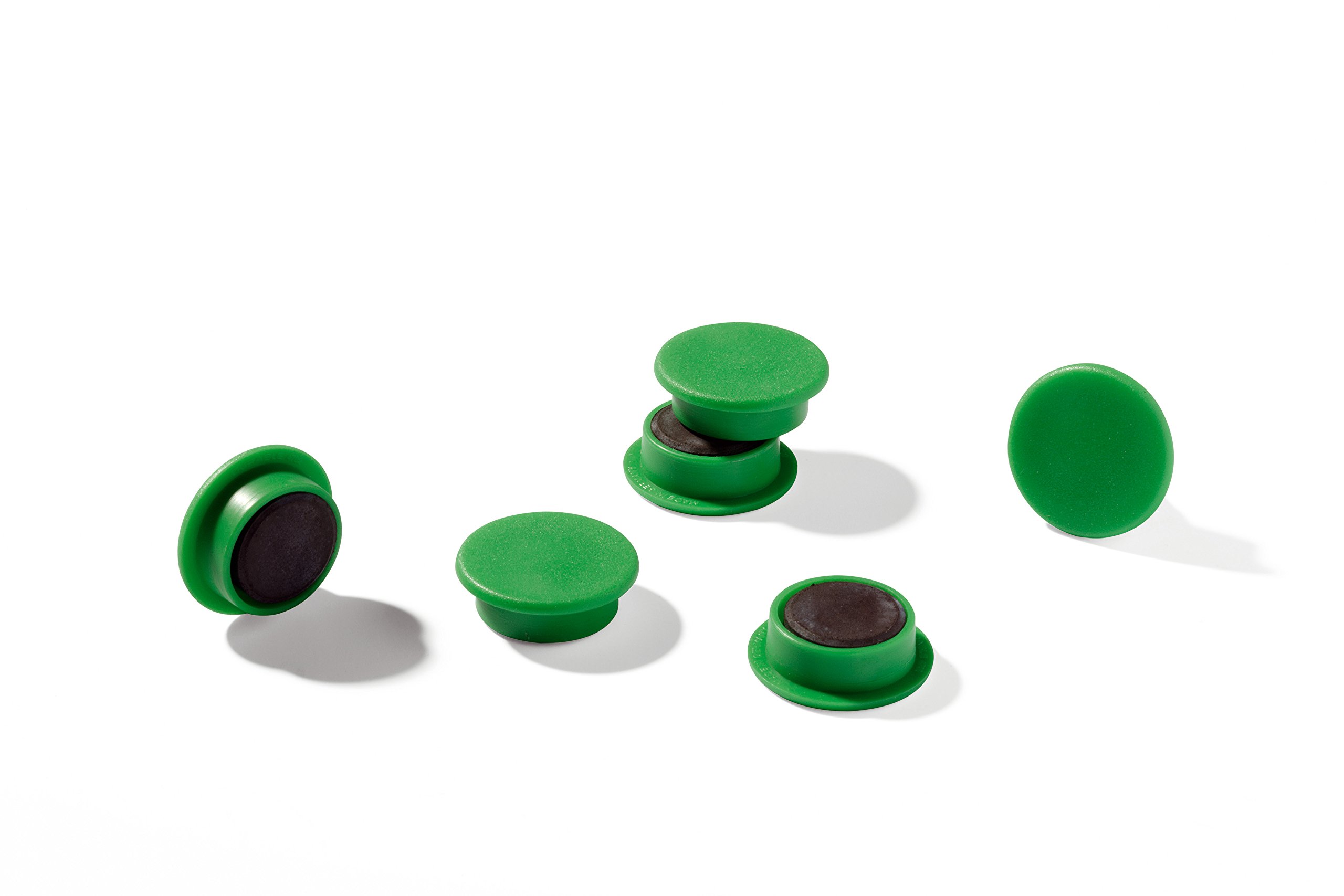 Durable 470205 Magnets 21 mm 210 p - Green (Pack of 6)