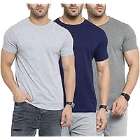 Scott International Men's Regular Fit T-Shirt (Pack of 3)