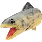 Yolococa Fish Hand Puppet, Animal Puppet for Storytelling | Fish Hand Puppet Designed for Storytelling Pretend Play Classroom Activities Animal Learning and Creative Interactions