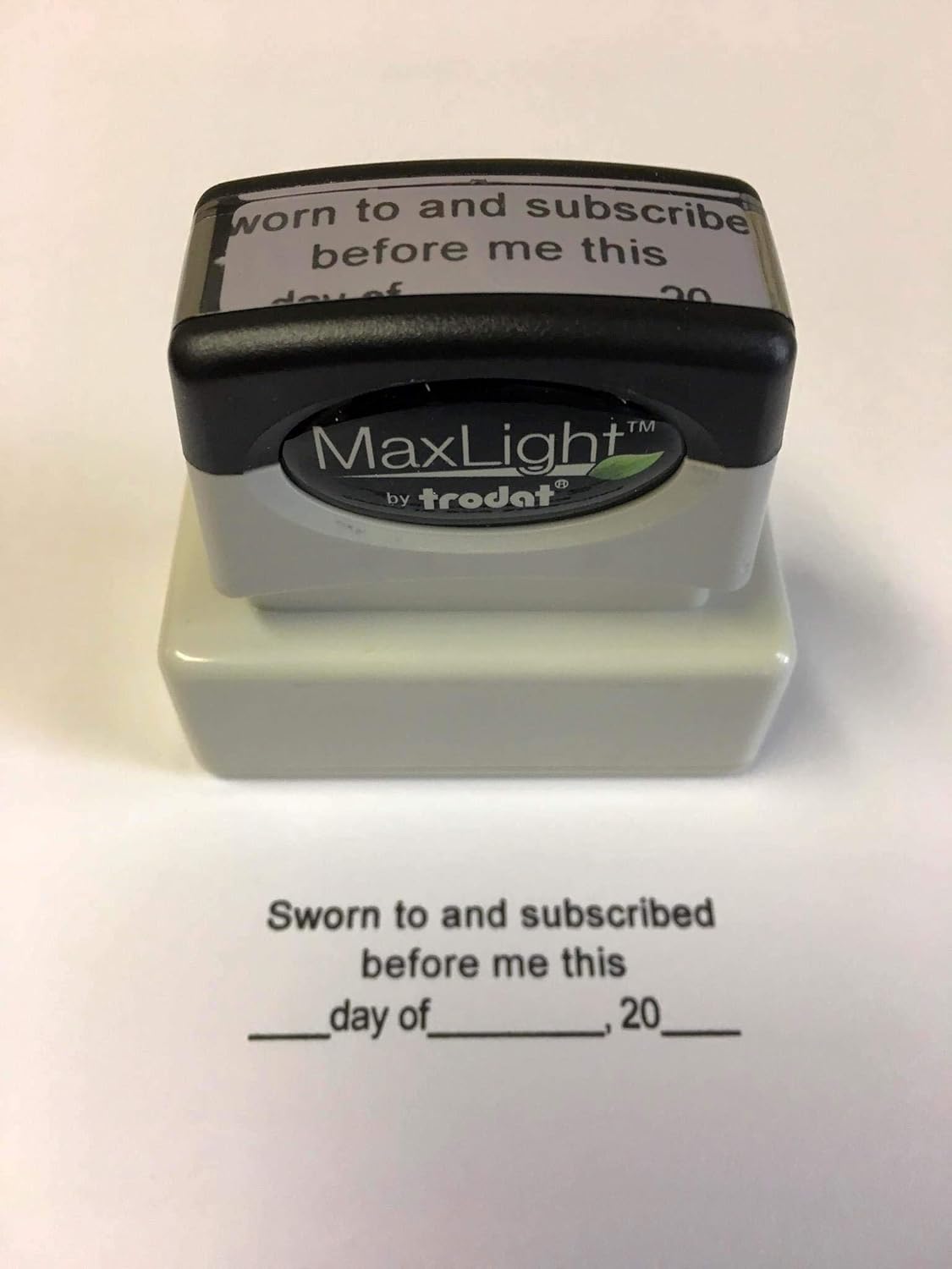 Notary Affidavit Stamp Amazon.ca Office Products