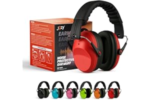 Jozy Noise Canceling Headphones for Kids, SNR 26dB Ear Protection for Autism, Sound Proof Sensory Muffs for Hearing, Concerts
