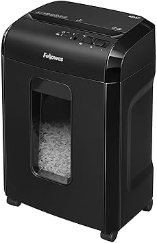 Amazon Com Fellowes 10m7 10 Sheet Powershred Micro Cut Deskside Paper Shredder Office Products