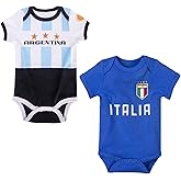 Cnins Sporty Baby Bodysuit 0-24M, Soccer-Themed Infant Onesie for Game Days, Family Matching Outfits, Party & Gift