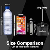 AnySharp Knife Sharpener Hands-Free PowerGrip Suction 20° Angled view 3