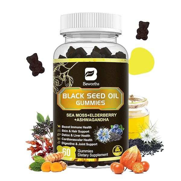 B BEWORTHS BLACK SEED OIL & SEA MOSS...