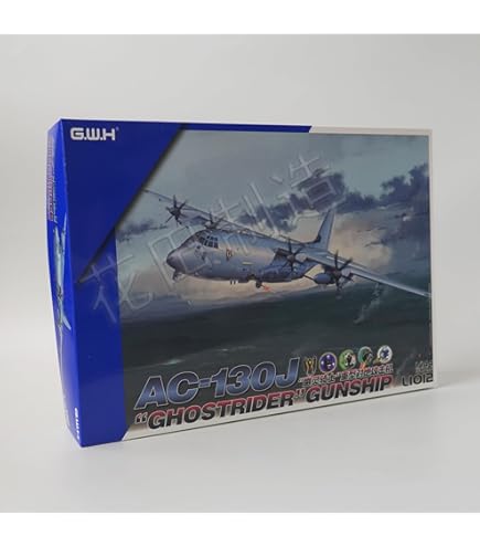 Amazon.com: Zvezda - 1/72 AC-130J GUNSHIP GHOSTRIDER (8/23