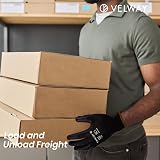 Velway 12 Pairs Safety Work Gloves PU Coated Firm Grip Size L/9 EN388 Black view 5