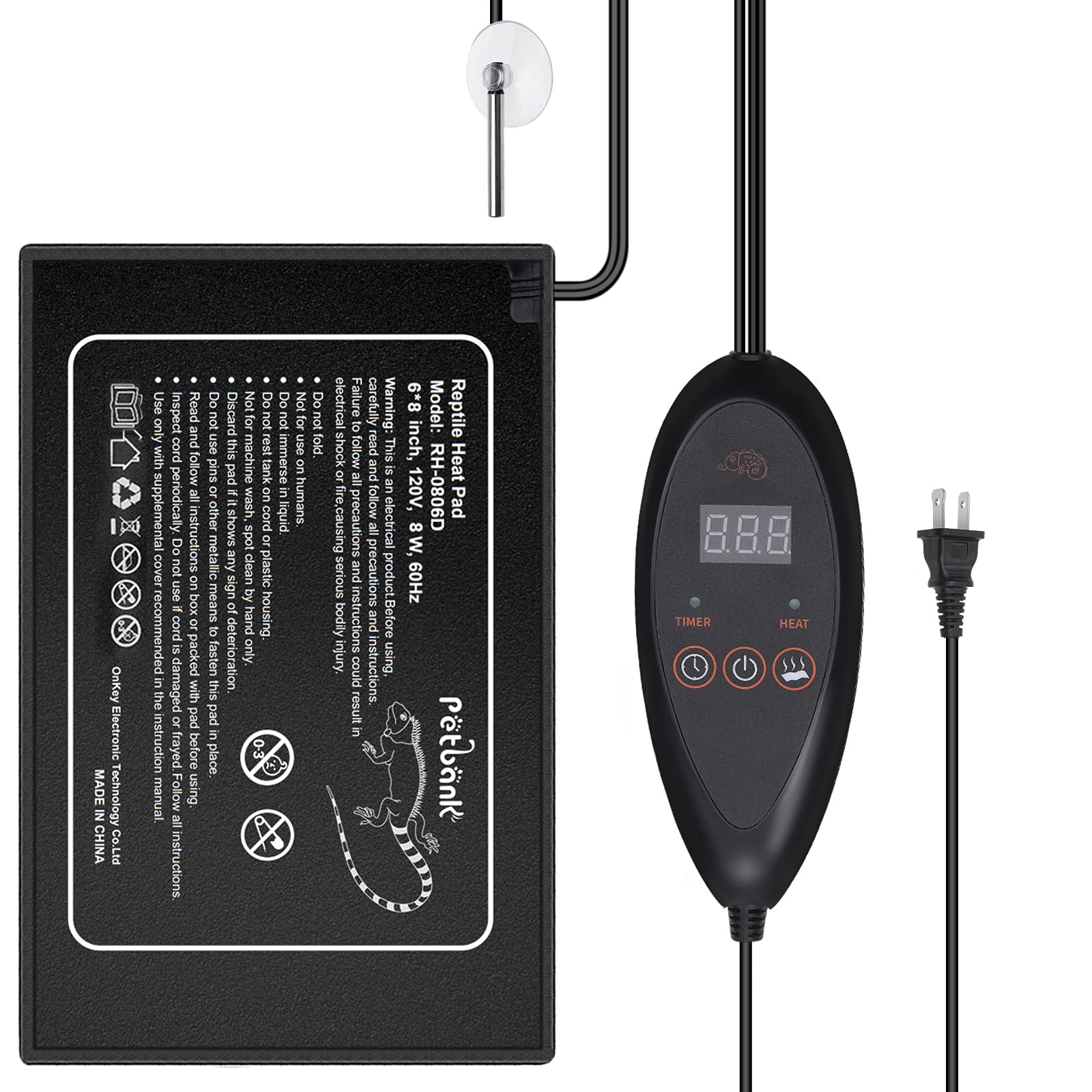 Mua Petbank Reptile Heating Pad Seedling Heat Mat with Digital