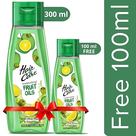 Hair Care Fruit Oils Green 300ml With Free 100ml Amazon In