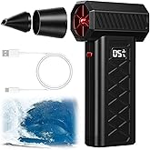 Snow Master Pro LED Turbo Blower, 130,000 RPM Portable Snow Whiz Turbo Blower,Mini Turbo Snow Blower, Blower for car with Dual Mode Design,for Vehicle Snow Removal and Home Cleaning