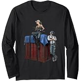 PUBG Survivors Duo Crate Long Sleeve T-Shirt