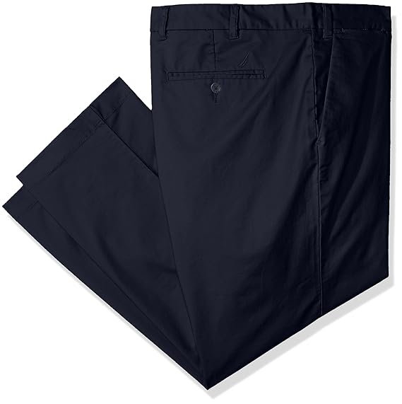 Buy Nautica Men's Big and Tall Cotton Twill Pant at Amazon.in