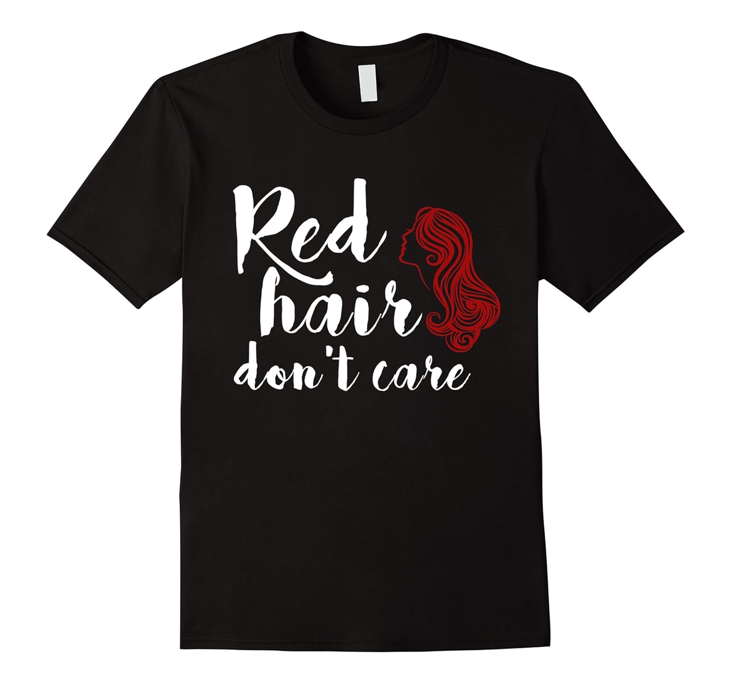 Red Hair Dont Care T Shirt Proud Redhead Girl Pl Polozatee