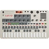 Sonicware Liven Lofi-12 [Lo-fi Groovebox &amp; Sampler] Retro sampling with 12bit Sampler mode, 4-track step sequencer, 10 voices, 12 Track Effects + 9 Master Effect, Battery-powered, Built-in speaker